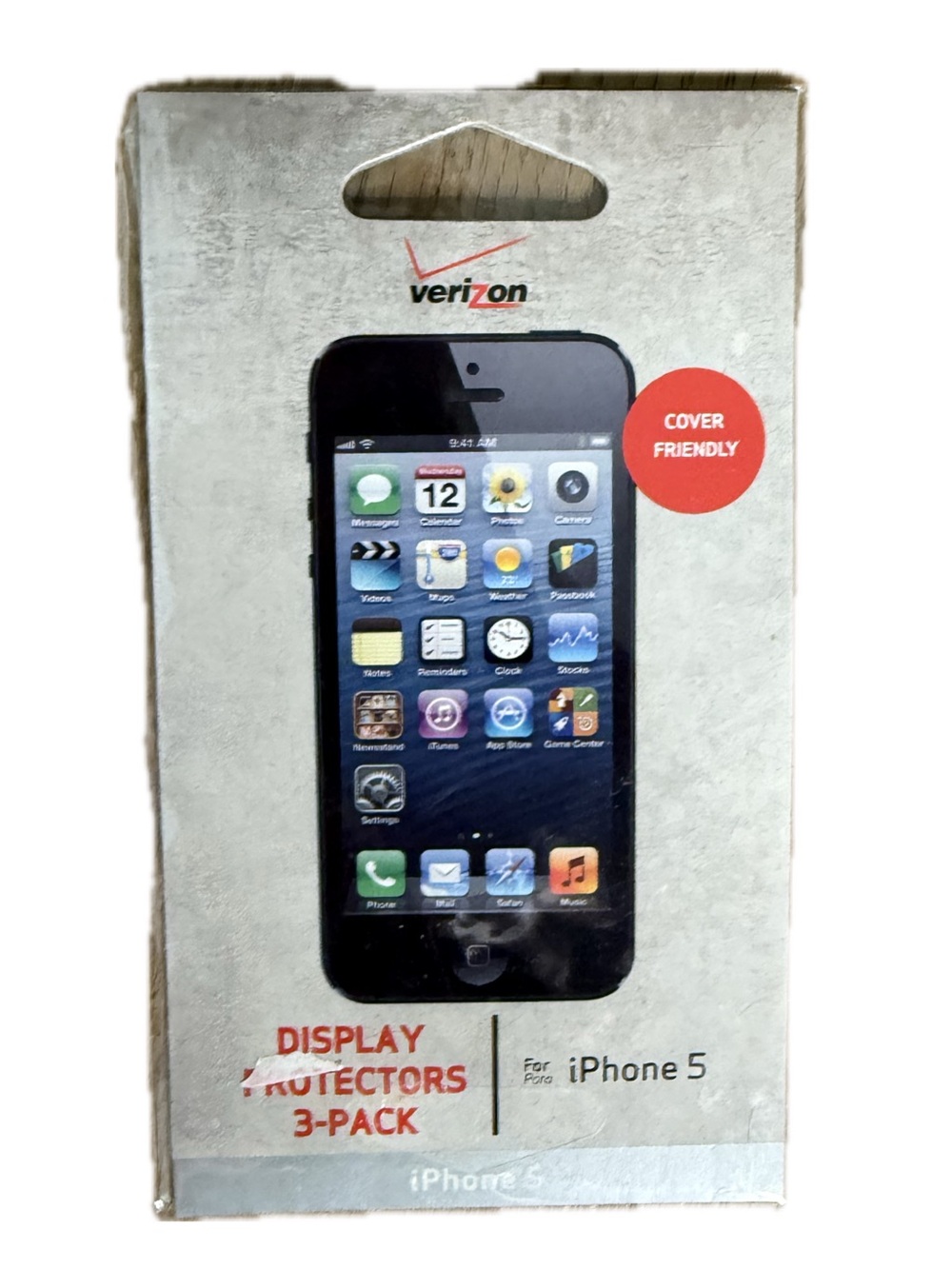 Verizon iPhone 5 Display Protectors 3-Pack – Screen Protector Set